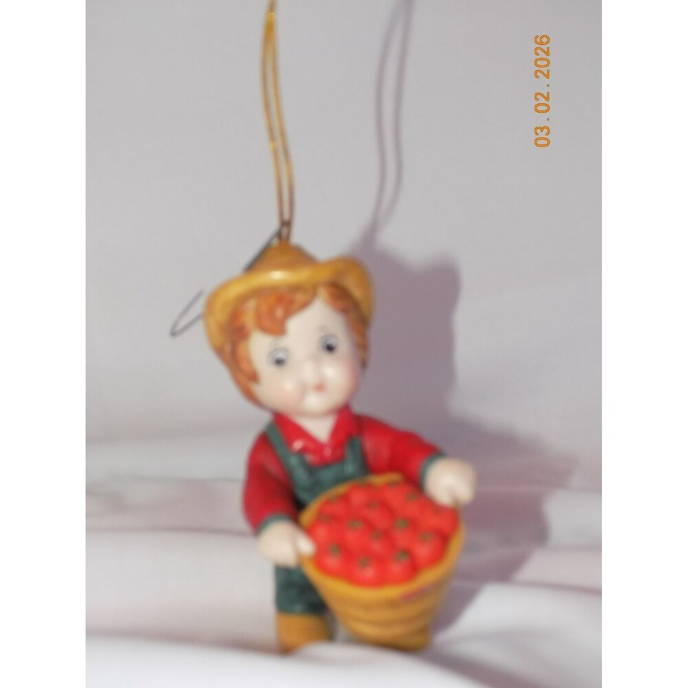 Campbell's Kid Christmas ornament